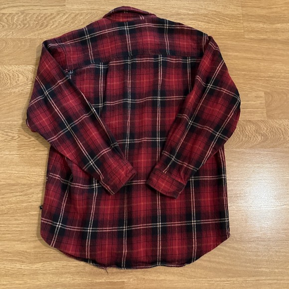 Moose Creek Men's Heavy Flannel Shirt /‎ Shacket Multicolor Plaid Outdoor Cotton - Picture 6 of 8